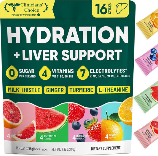 Venture_Pal_Hydration_Packets_+_Liver_Support-_Liquid_Daily_IV_Electrolyte_Powder_Packets_with_7_Electrolytes_&_5_Vitamins,_Milk_Thistle_+_L-Theanine_|_Sugar-Free_|_Keto_Friendly_|_Vegan,_16_Sticks