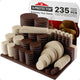 235 PCS Brown & Beige