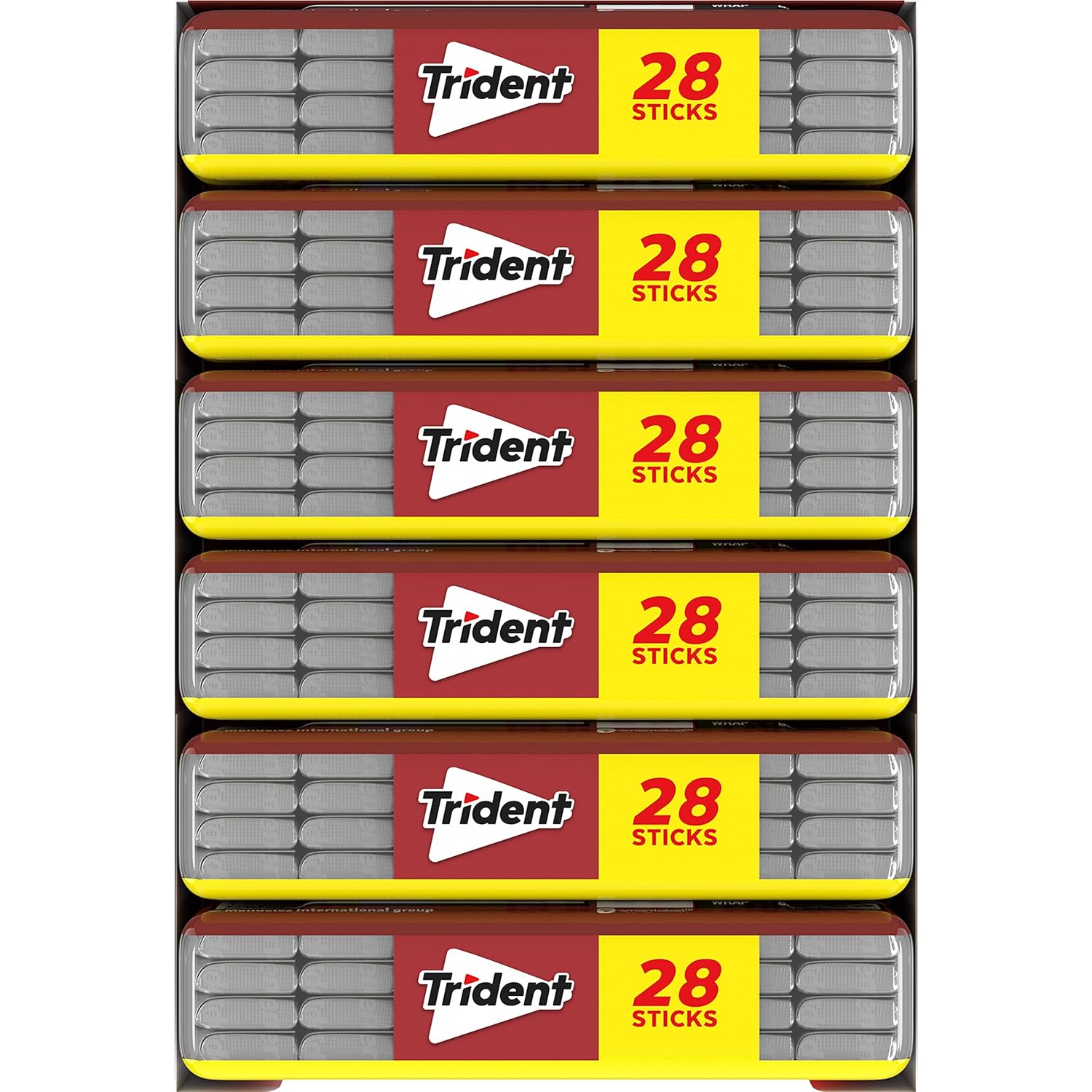 Trident_Cinnamon_Sugar_Free_Chewing_Gum,_6_Pocket_Packs_of_28_Pieces_(168_Total_Pieces)