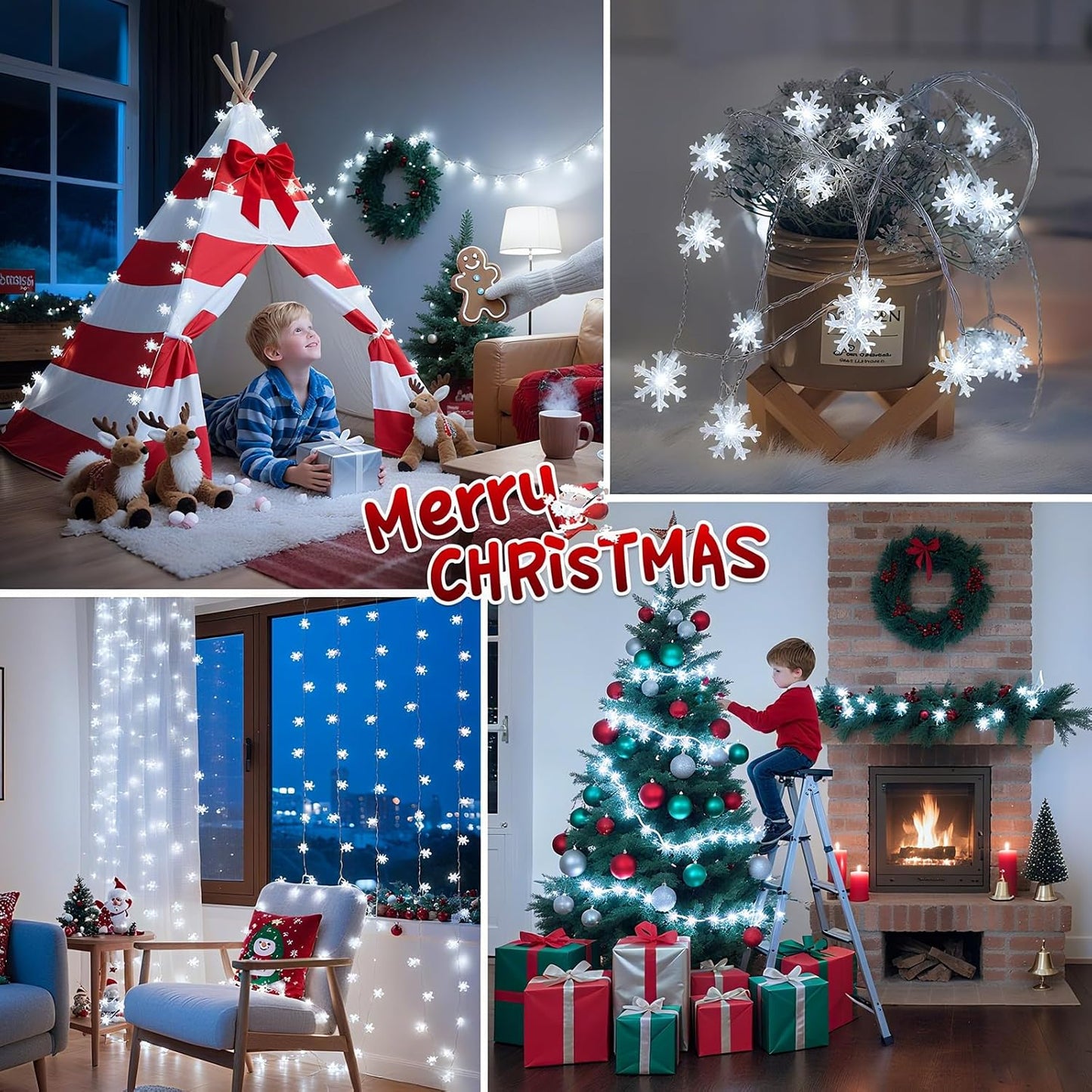 Lakumu_Christmas_Lights_Snowflake,_20FT_40_LED_String_Lights_Battery_Operated,_8_Modes_Timer_Rechargeable_Fairy_Lights_Indoor_for_Bedroom_Room_Party_Home_Xmas_Tree_Decor,_Cool_White