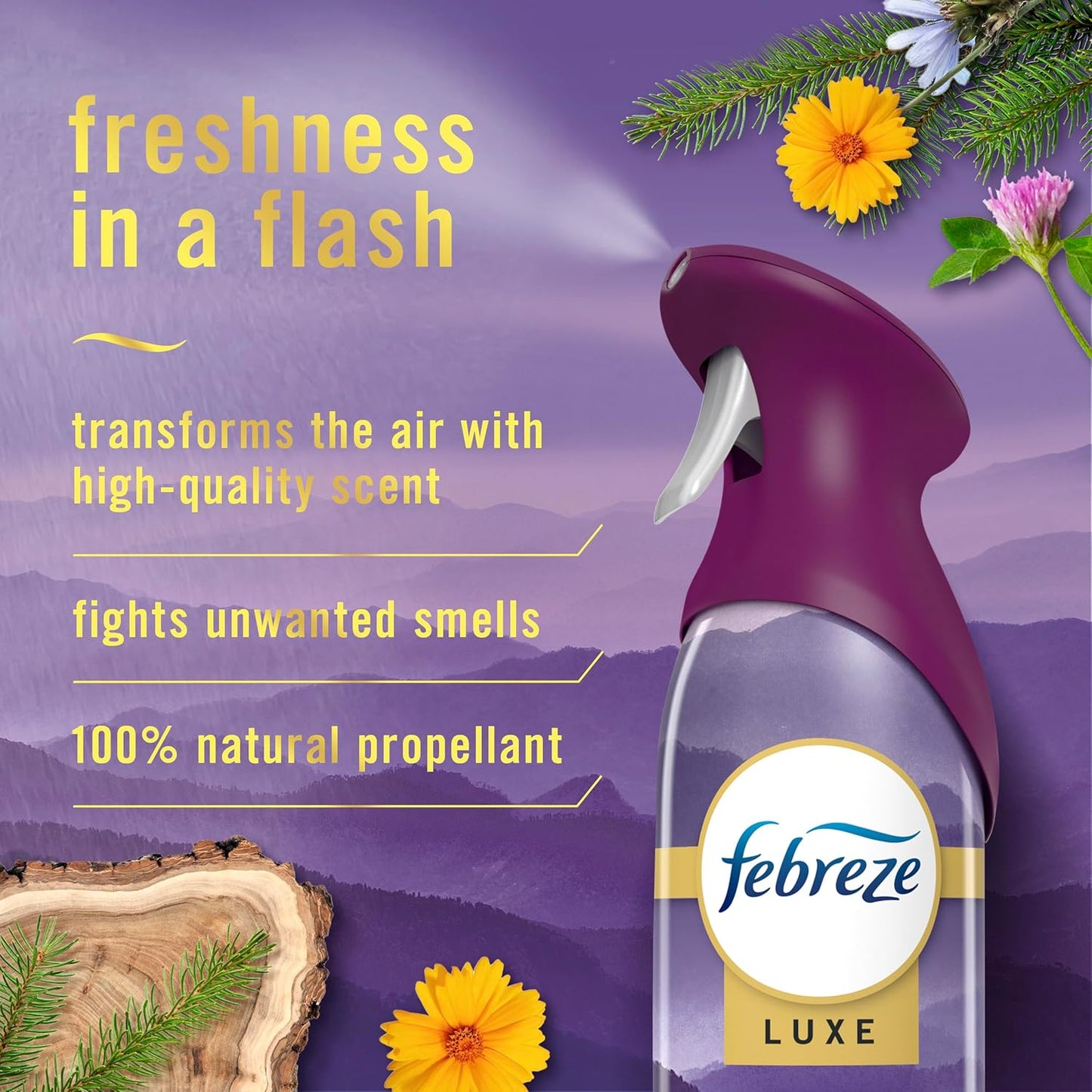 Febreze_Air_Mist_Air_Freshener_Spray,_Odor-Fighting_Room_Spray,_Air_Fresheners_for_Home_and_Bathroom_and_Kitchen,_Aerosol_Can,_Mountain_Scent,_Purple,_8.8oz_(Pack_of_3)