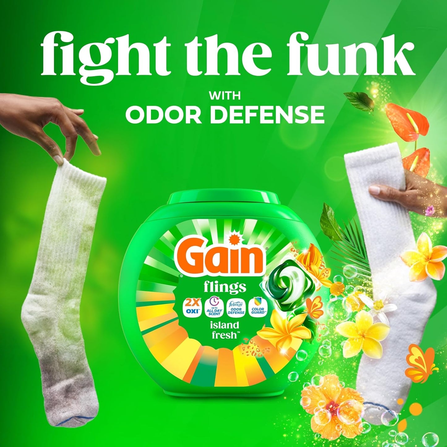 Gain_Flings_Liquid_Washing_Detergent_Pacs_with_Odor_Defense_+_Color_Guard,_Island_Fresh_Scent,_4-In-1_Liquid_Laundry_Detergent_Pods,_Clean_&_Fresh,_60_Count_(Packaging_May_Vary)