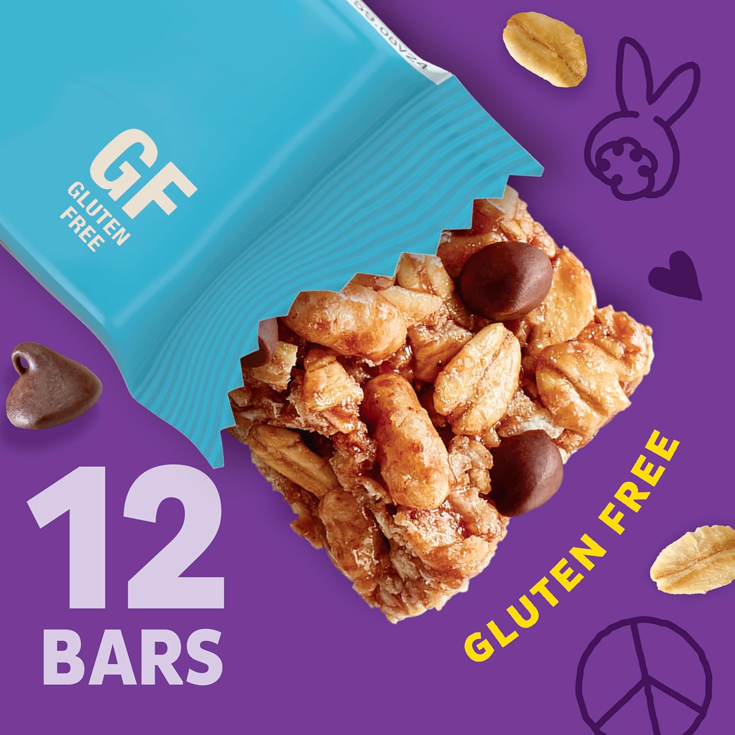 Annie's_Gluten_Free_Chewy_Granola_Bar,_Double_Chocolate_Chip,_11.76_oz,_12_Bars
