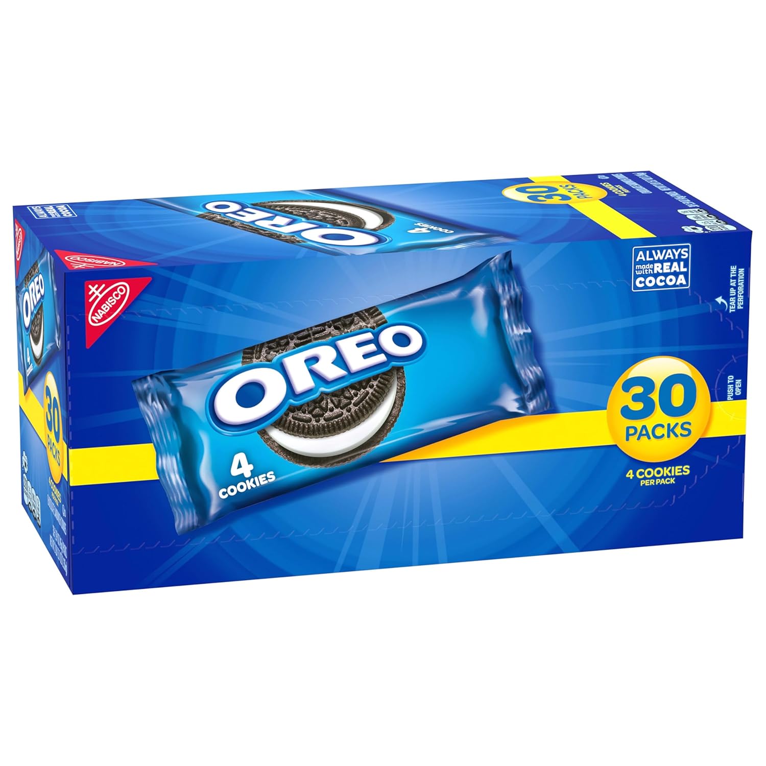 OREO_Chocolate_Sandwich_Cookies,_30_Snack_Packs_(4_Cookies_Per_Pack)