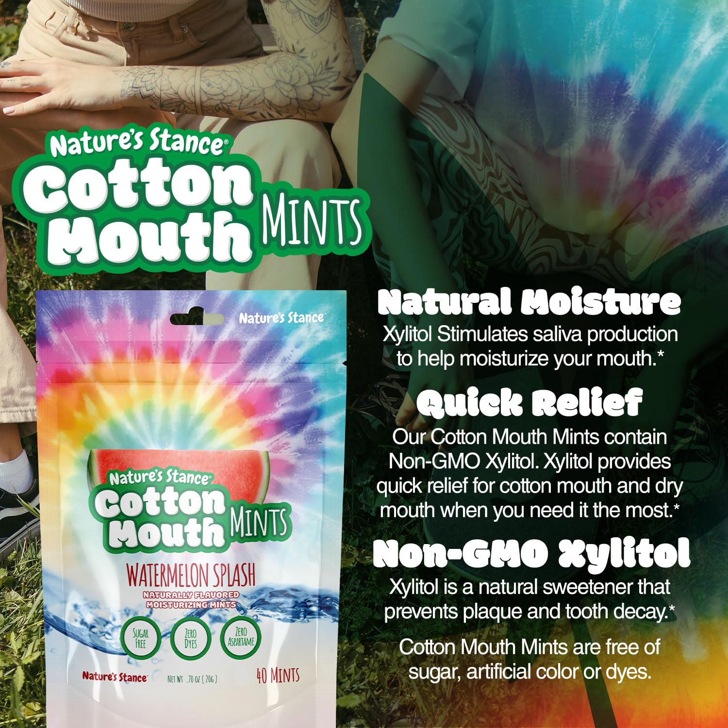 Nature's_Stance_Cotton_Mouth_Xylitol_Mints,_Dry_Mouth_Lozenges_Sugar_Free,_Mouth_Watering_Mints_-_Stimulates_Saliva_&_Freshens_Breath,_40_Count_(Watermelon_Splash)