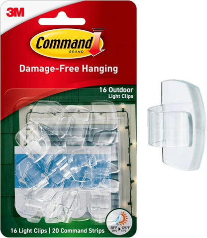 Command_Outdoor_Light_Clips,_16_clips,_20_strips,_Water-Resistant_Adhesive_(17017CLR-AWES),_Clear_(17017CLR-AW-E)