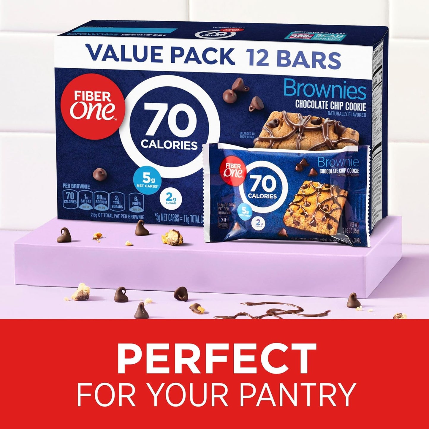 Fiber_One_70_Calorie_Brownies,_Chocolate_Chip_Cookie_Snack_Bars,_2g_Sugar,_Value_Pack,_12_Ct,_10.6_oz
