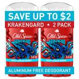 Old Spice Aluminum Free Deodorant for Men, 24/7 Odor Protection, 24/7 Freshness & Lasting Scent, Goes on Clear
