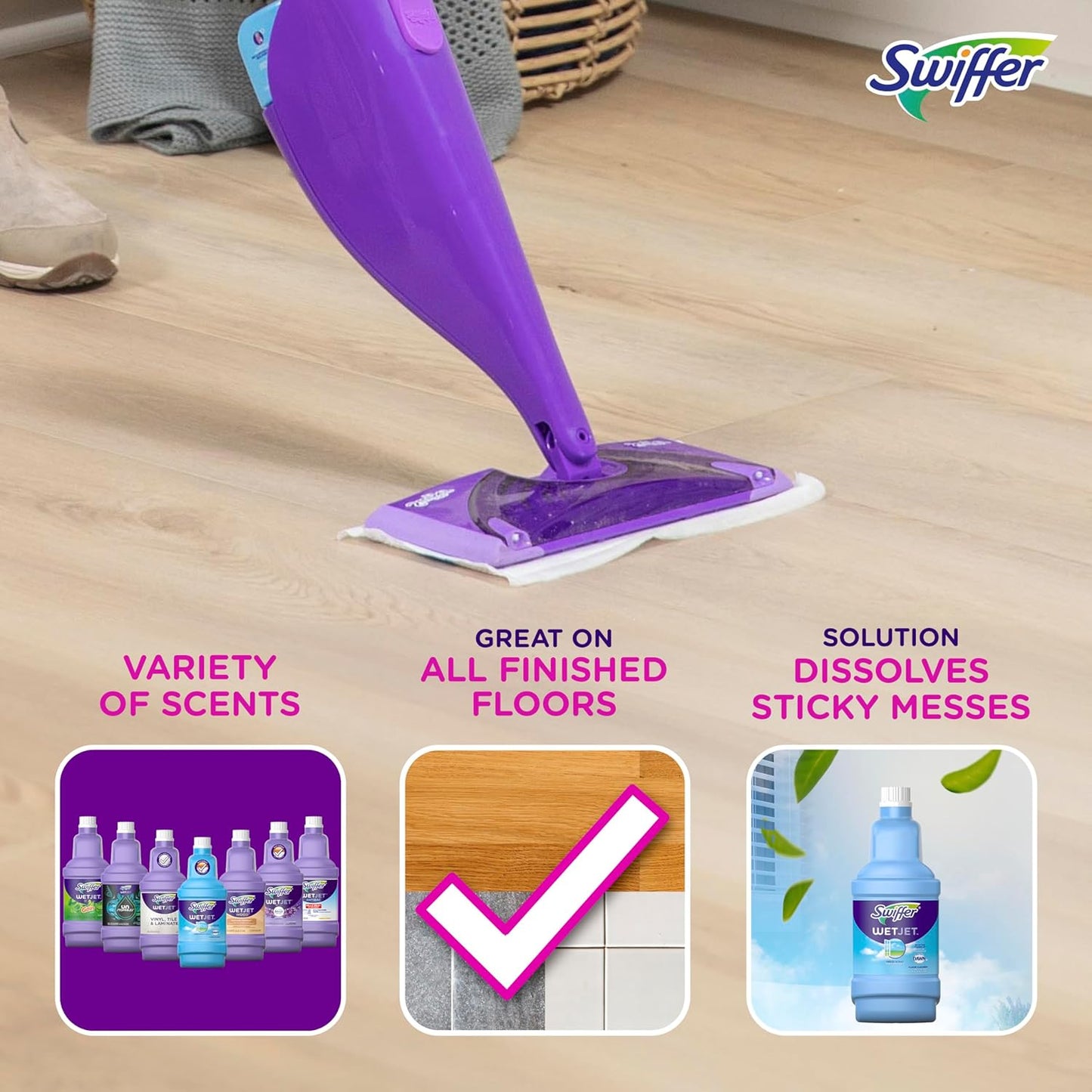 Swiffer_WetJet_Multi-Purpose_and_Hardwood_Liquid_Floor_Cleaner_Solution_Refill,_with_Gain_Scent,_42.2_fl_oz_each,_(Pack_of_2)