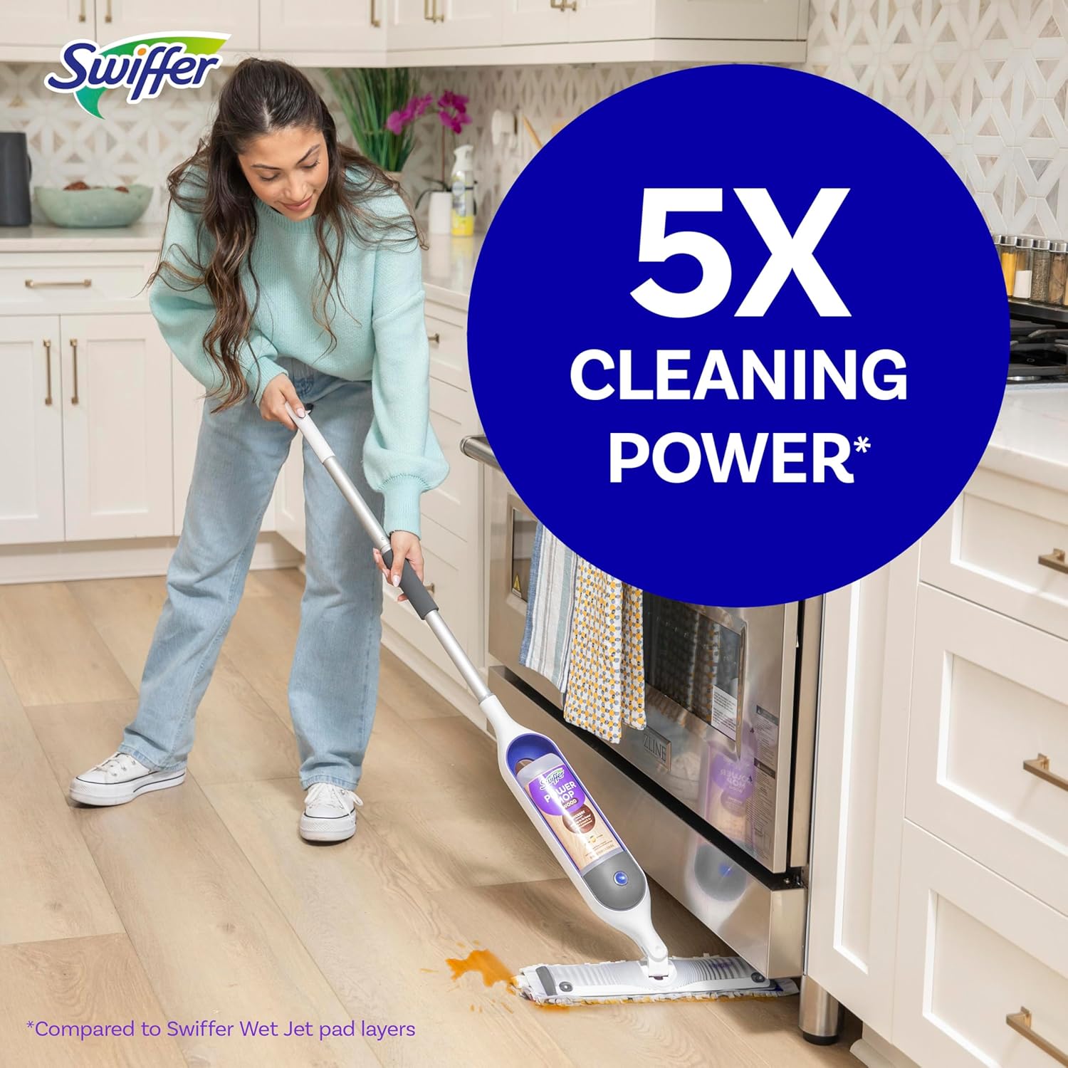 Swiffer_Power_Mop_Wood,_Hardwood_Floor_Cleaner_for_Mopping_Home,_Bathroom,_Kitchen,_All_Purpose_Multi-Surface_Cleaning_Set_includes_PowerMop_Wood,_2_Pads,_1_QuickDry_Lemon_Solution,_&_2_Batteries