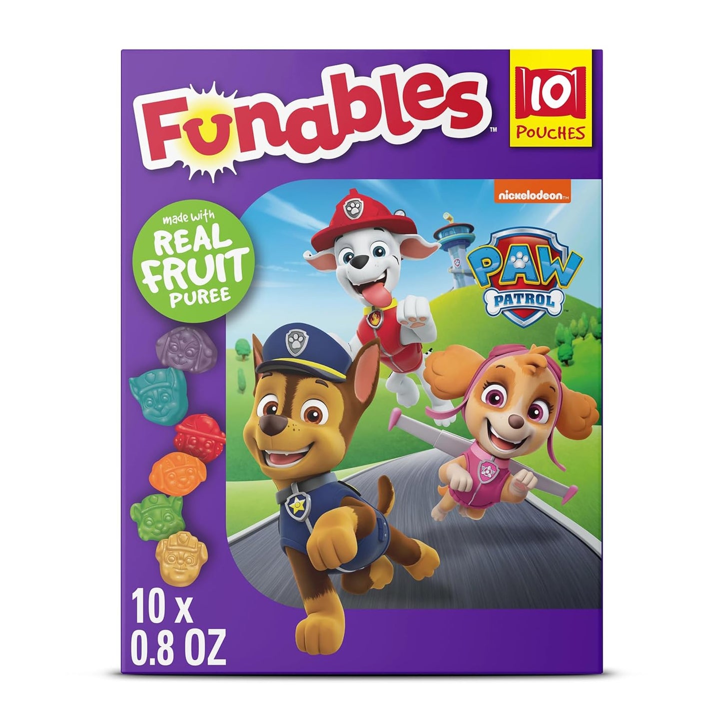 Funables_Fruity_Snacks,_PAW_Patrol,_Assorted_Fruit,_Flavored_Snacks,_0.8_oz_10_ct