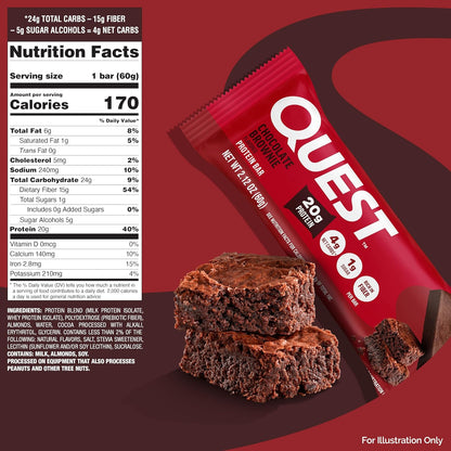 Quest_Nutrition_Chocolate_Brownie_Protein_Bars,_20g_Protein,_4g_Net_Carbs,_1g_Sugar,_High_Fiber,_Gluten_Free,_Keto_Friendly,_4_Count