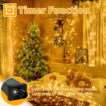Ollny_120LED_40FT_String_Lights,_Waterproof_Connectable_Christmas_Lights_with_Timer_8_Modes,_Warm_White_Plug_in_Fairy_Light_for_Indoor_Outdoor_Bedroom_Xmas_Tree_Holiday_Party_Decorations