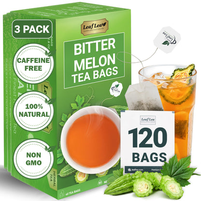 Bitter Melon Tea - 120 Tea Bags (Pack of 3)