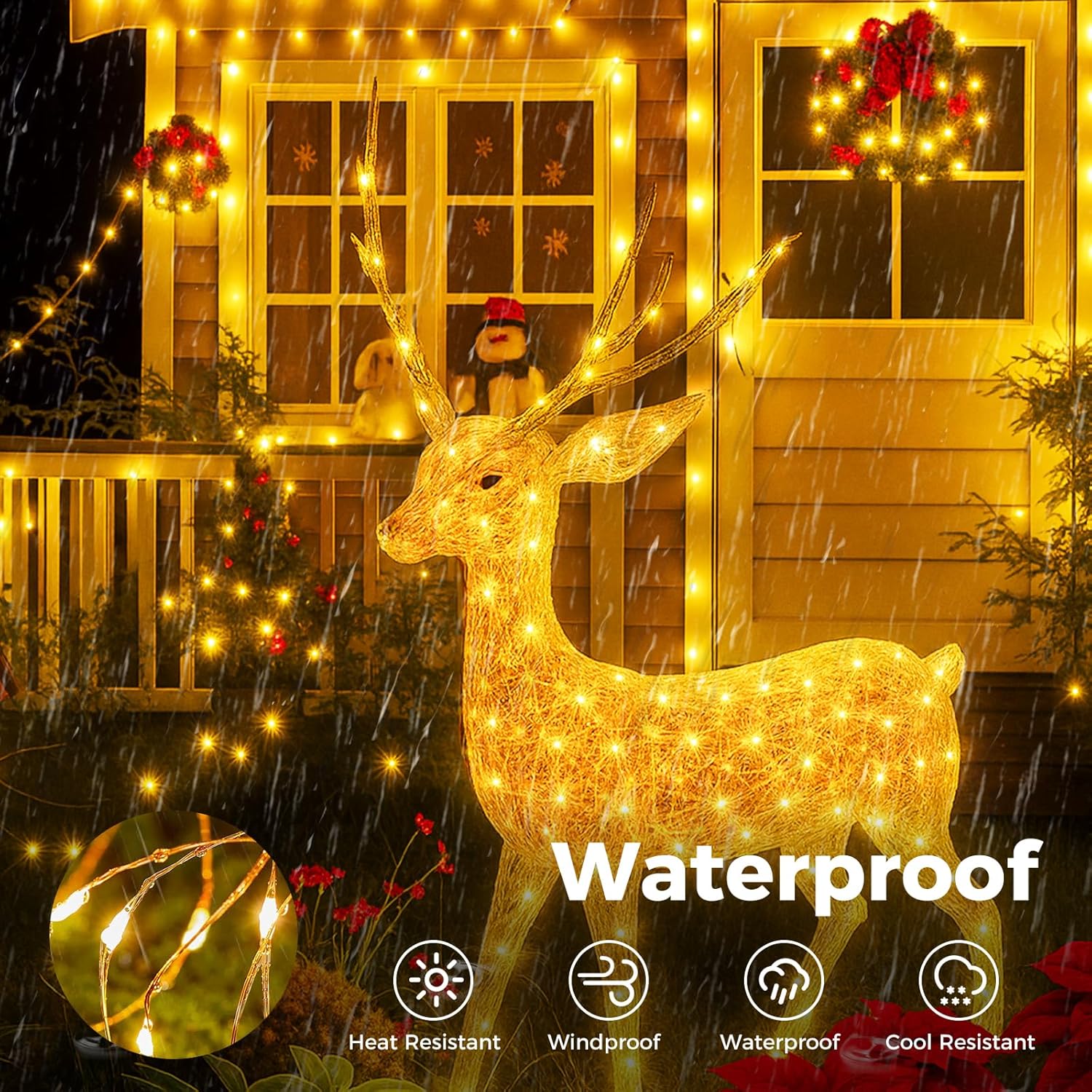 btfarm_Fairy_Lights_Plug_in_with_Remote,_33FT_100_LED_Outdoor_Twinkle_Lights_Waterproof_with_Timer,_8_Modes_Indoor_String_Lights_for_Bedroom_Patio_Garden_Wedding_Christmas_Decoration,_Warm_White