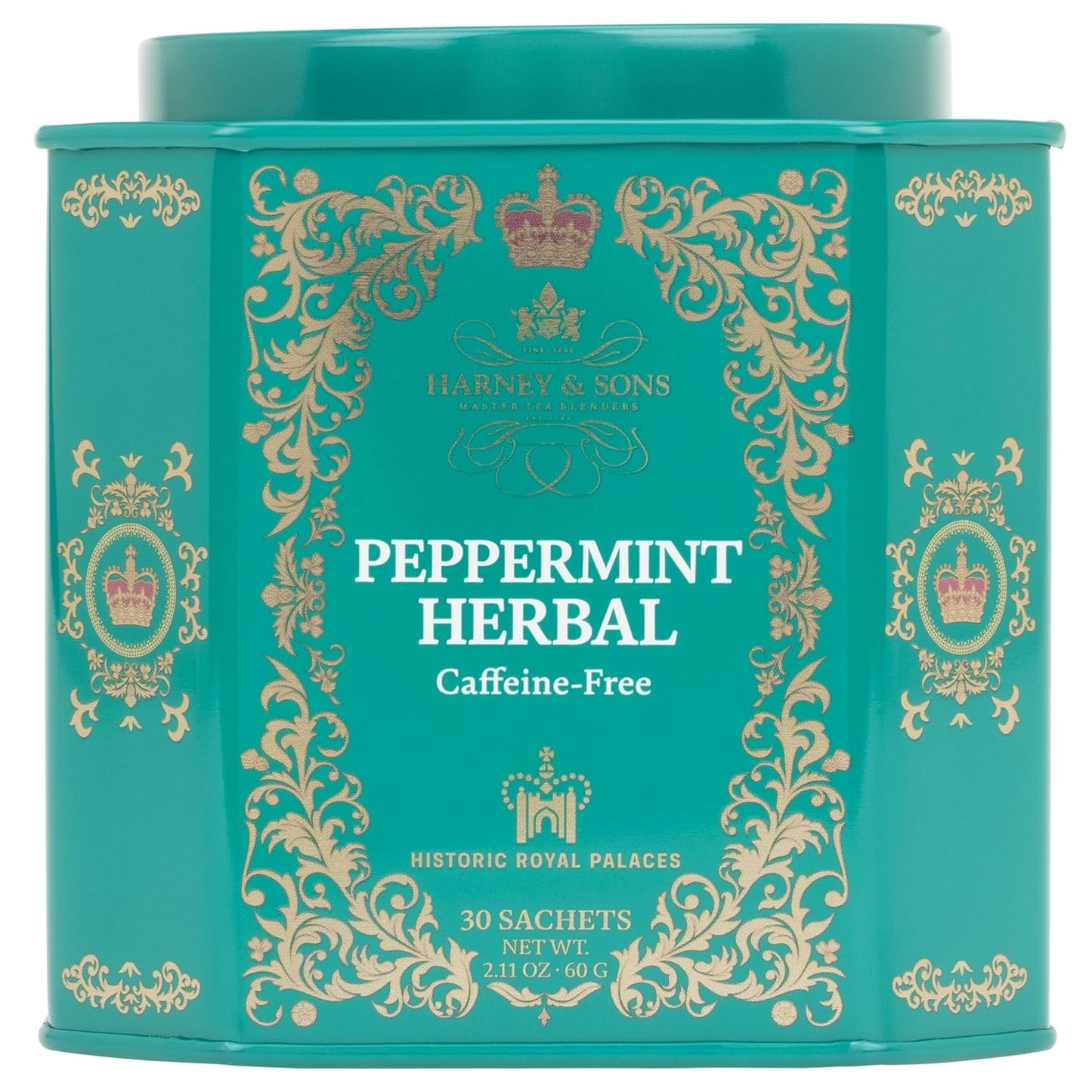 Harney_&_Sons_Peppermint_Herbal_Tea_in_Sachets,_Caffeine-Free_Herbal,_30_Sachets