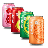 Poppi Sparkling Prebiotic Soda Beverage with Apple Cider Vinegar, Seltzer Water and Fruit Juice, 12 Fl Oz, Pack of 12, Packaging May Vary