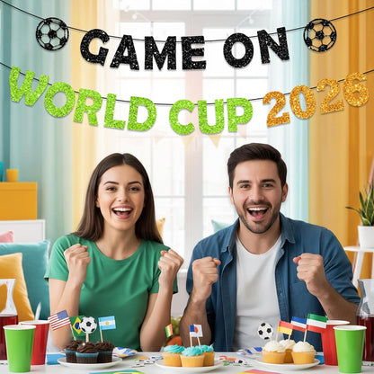 Game_On_World_2026_Cup_Banner_World_Party_Cup_Decorations_Soccer_Party_Decorations