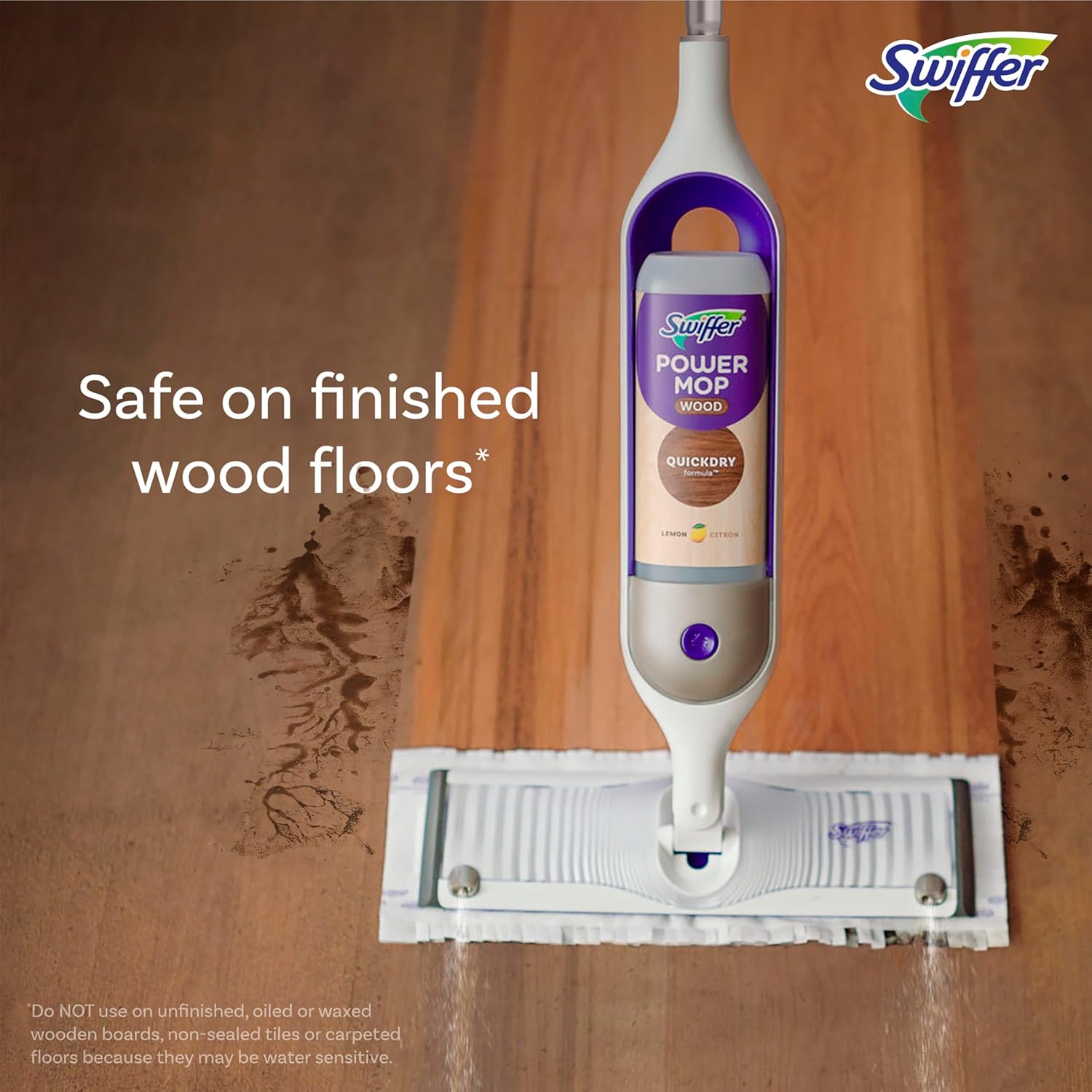 Swiffer_Power_Mop_Wood,_Hardwood_Floor_Cleaner_for_Mopping_Home,_Bathroom,_Kitchen,_All_Purpose_Multi-Surface_Cleaning_Set_includes_PowerMop_Wood,_2_Pads,_1_QuickDry_Lemon_Solution,_&_2_Batteries
