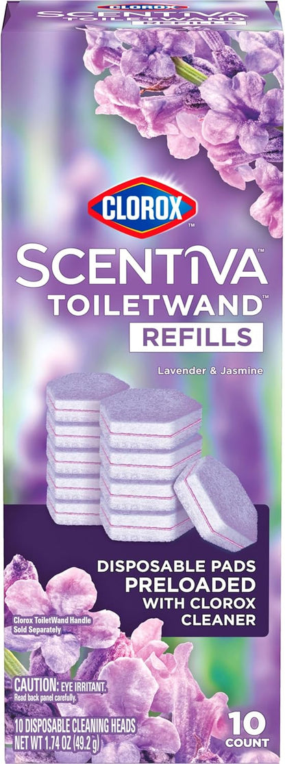 CLOROX_Scentiva_ToiletWand_Toilet_Cleaner_Refills,_Toilet_brush,_Lavender_and_Jasmine,_10_Count