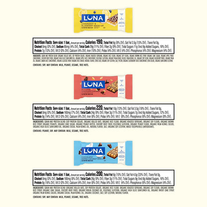 LUNA_Bar_-_Variety_Pack_-_6_Flavors_-_Gluten_Free_Snack_Bars_-_Non-GMO_-_Protein_Bars_-_Made_with_Organic_Oats_(12_Pack)
