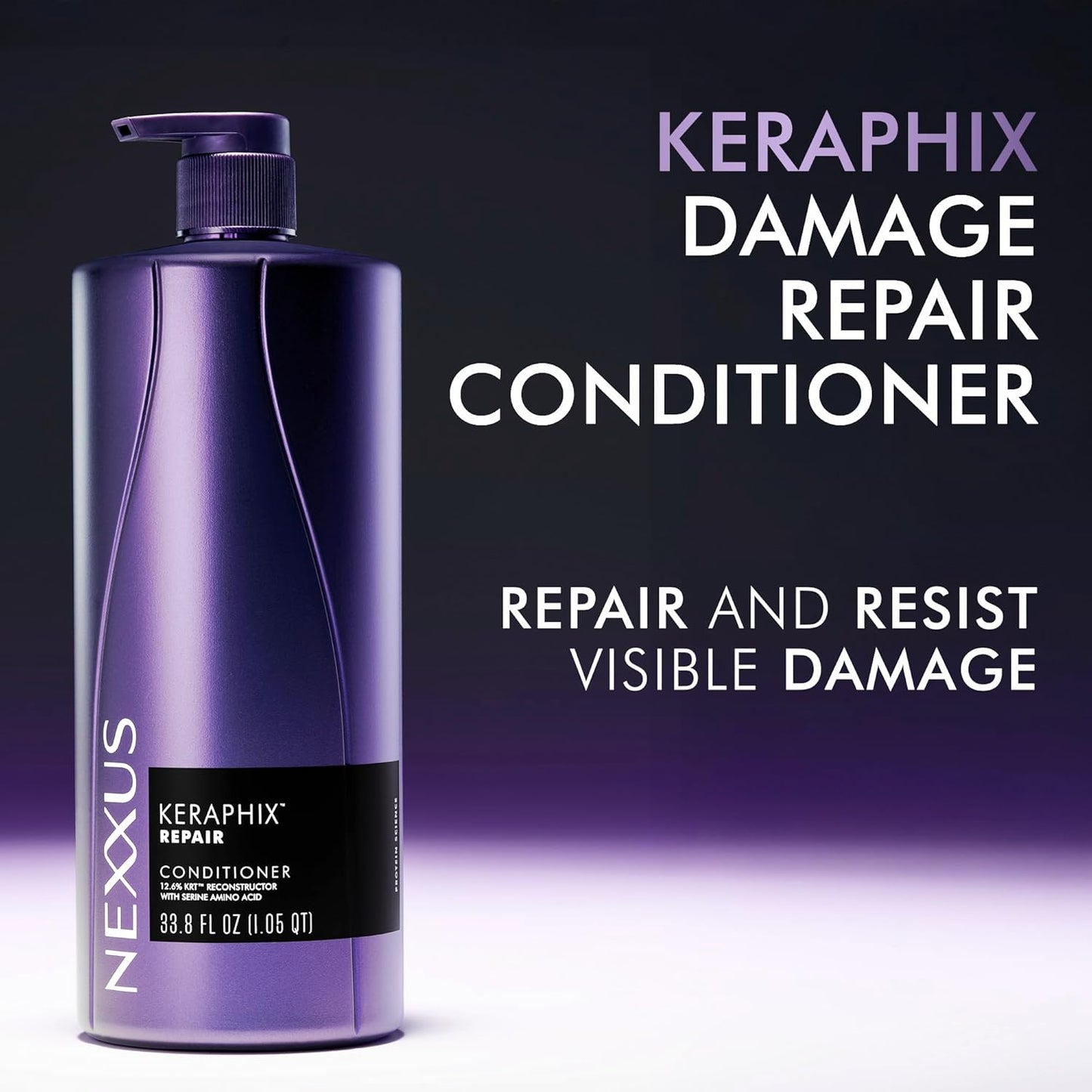 Nexxus_KERAPHIX_Shampoo_&_Conditioner_2_Pack_for_Damaged_Hair_Repair_Powered_by_KRT_Keratin_Resistance_Therapy_with_Liquid_Crystal_Amino_Acids_33.8_Fl_Oz