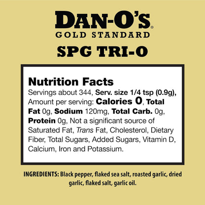 Dan-O’s_SPG_Tri-O_Seasoning_–_Salt,_Pepper_&_Garlic_Blend_–_Medium_Bottle_–_Premium_All_Purpose_SPG_for_Steak,_Chicken,_Seafood_&_Veggies