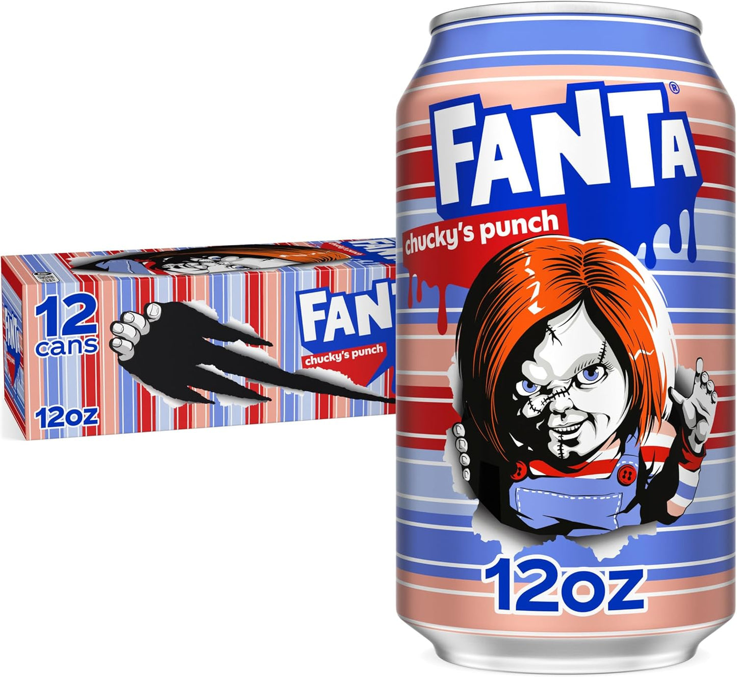 Fanta_Fruit_Punch_Caffeine_Free_Soda_Soft_Drink,_Chucky's_Punch_Halloween_Edition,_12_fl._oz._cans,_12_pack