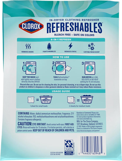 Clorox_Refreshables_In_Dryer_Clothing_Refresher,_Spring_Fresh,_30_Towelettes
