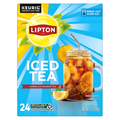Lipton_Unsweetened_Black_Iced_Tea_K-Cups_24-Pack_for_Keurig_Coffee_Makers_-_Rainforest_Alliance_Certified_Tea_Pods_with_Smooth_Crisp_Flavor,_Brew_Hot_over_Ice_for_Refreshing_Beverage