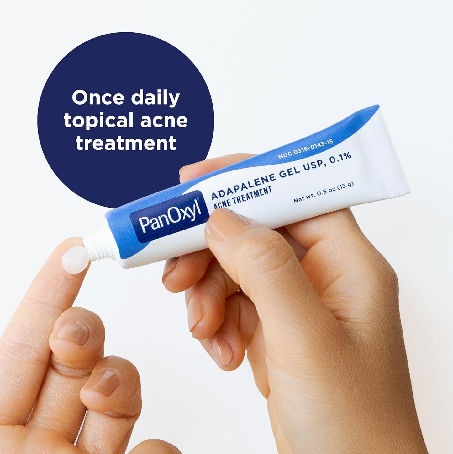 PanOxyl_Adapalene_0.1%_Leave-On_Gel,_Retinoid_Gel_Acne_Treatment,_30-Day_Supply,_Acne_Prone_Skin,_Oil_Free,_Fragrance_Free,_Paraben_Free,_0.5_oz