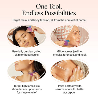 Kitsch_Stainless_Steel_Gua_Sha_Facial_Tools_-_Guasha_Tool_for_Face,_Face_Sculpting_Tool,_Jawline_Shaper,_Double_Chin_Reducer_Gua_Sha_Tools,_Lymphatic_Drainage_Massager,_Facial_Skin_Care,_Iridescent