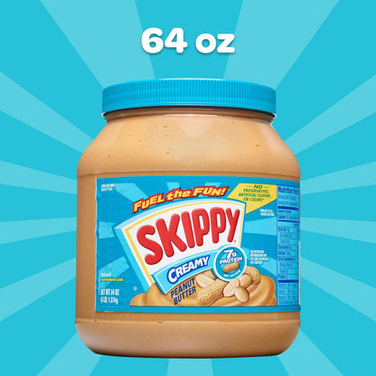 Skippy_Creamy_Peanut_Butter,_64_Ounce