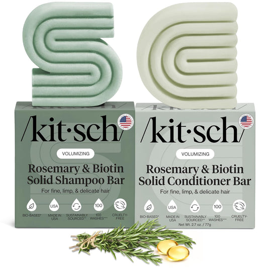 Kitsch_Rosemary_&_Biotin_Shampoo_and_Conditioner_Set_for_Hair_Growth_-_Strengthening,_Thickening_&_Volumizing_Shampoo_and_Conditioner_Bar_-_Paraben,_Sulfate_&_Silicone_Free_-_Made_in_USA_-_2_pack