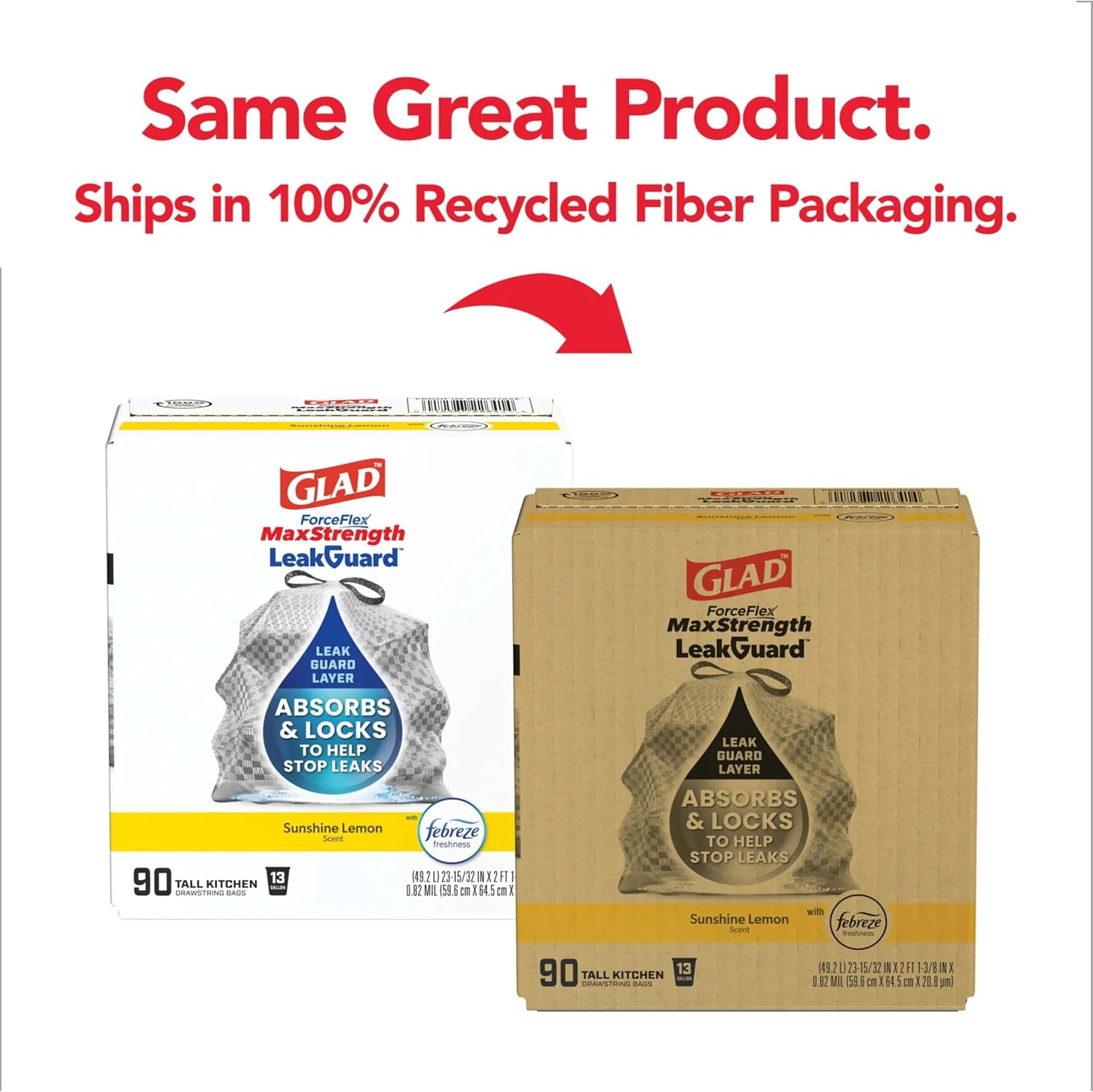 Glad_ForceFlex_MaxStrength_LeakGuard_Trash_Bags,_13_Gal,_Sunshine_Lemon_Scent,_90_Ct_(Pack_May_Vary)