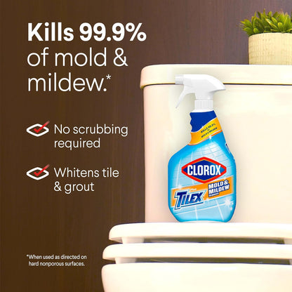 Clorox_Plus_Tilex_Mold_and_Mildew_Remover_with_Bleach,_Spray_Bottle,_32_Fluid_Ounces,_Unscented,_Pack_of_3