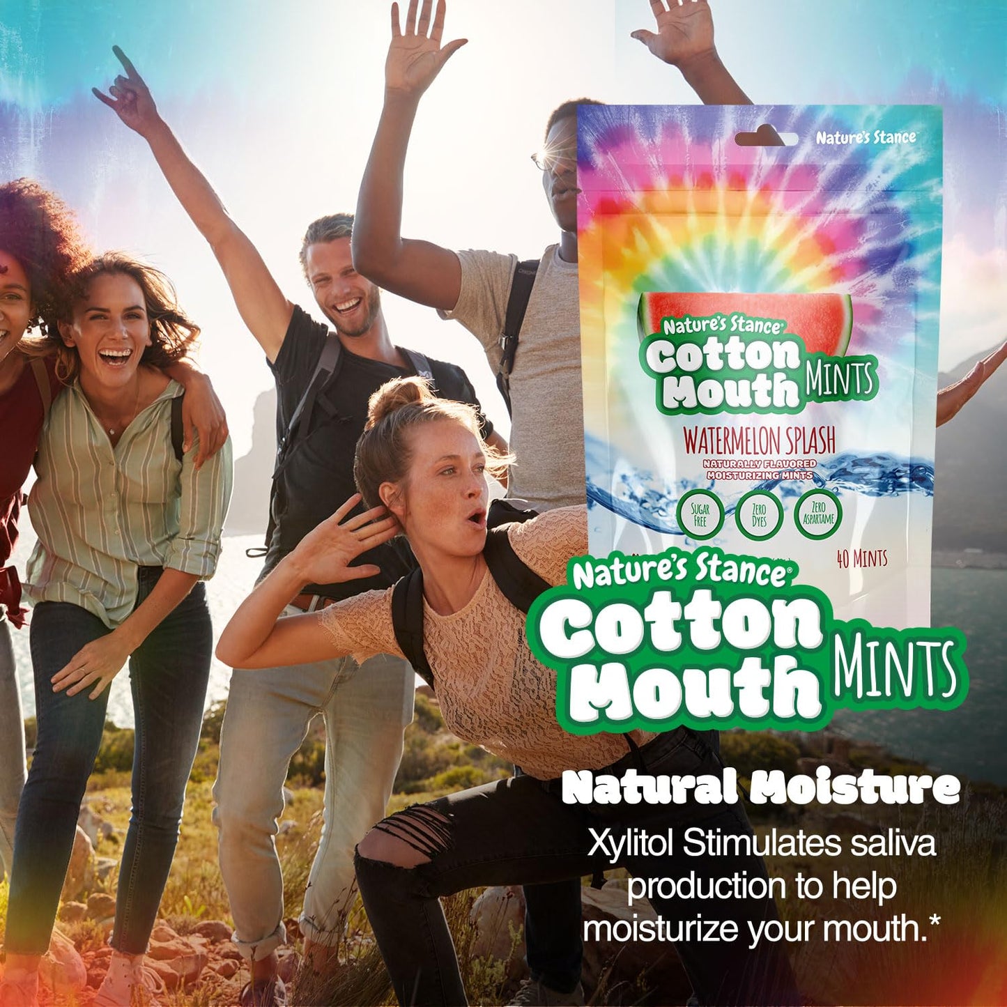 Nature's_Stance_Cotton_Mouth_Xylitol_Mints,_Dry_Mouth_Lozenges_Sugar_Free,_Mouth_Watering_Mints_-_Stimulates_Saliva_&_Freshens_Breath,_40_Count_(Watermelon_Splash)