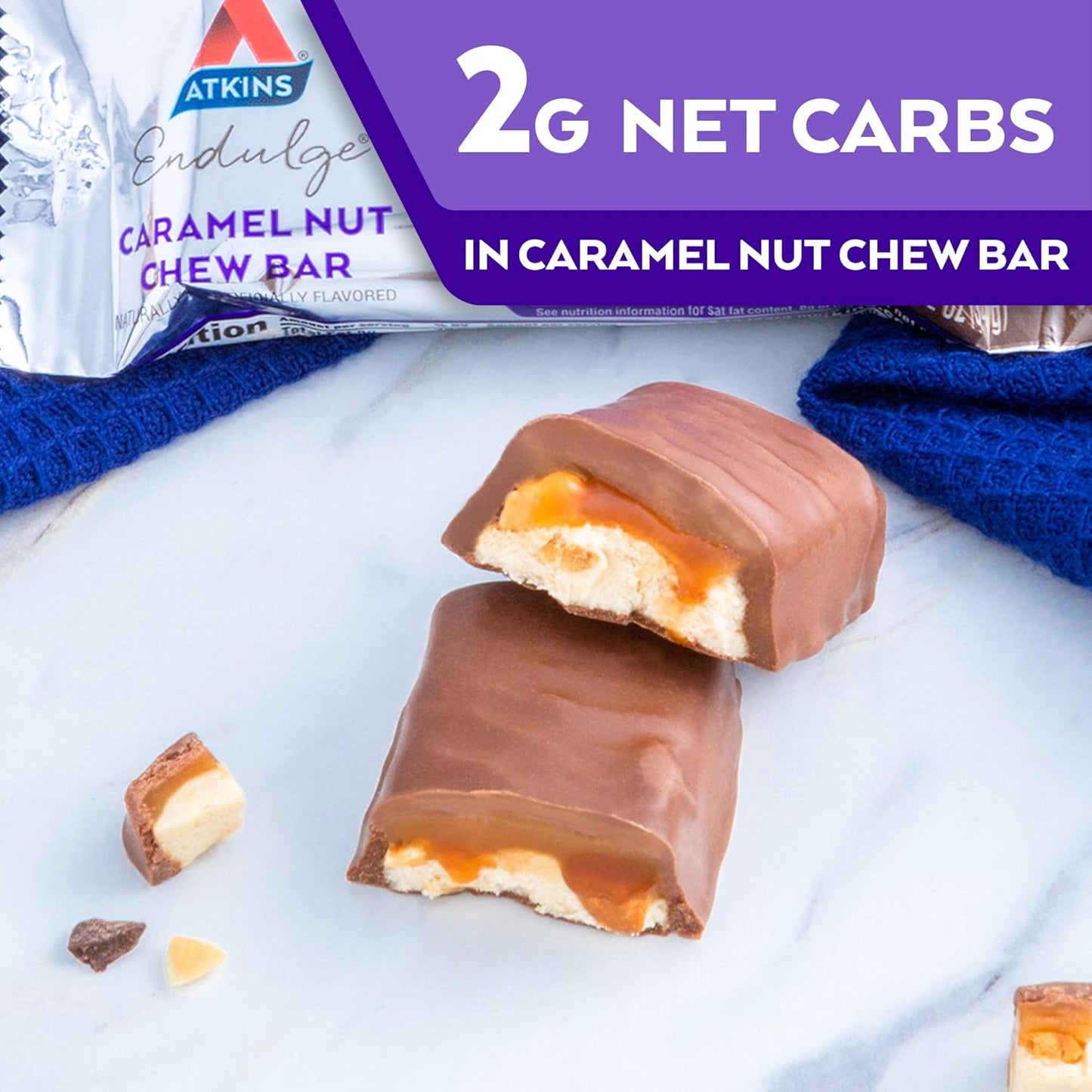 Atkins_Endulge_Caramel_Nut_Chew_Bar,_Low_Sugar_Snack,_Dessert_Bar,_High_Fiber_Bar_1g_Sugar,_10_Count