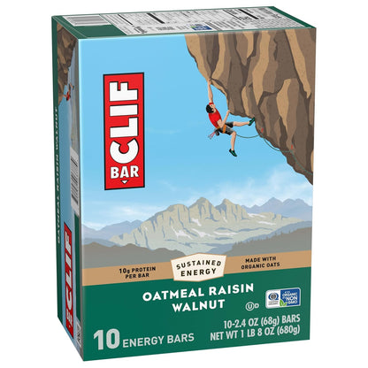 CLIF_BAR_-_Energy_Protein_Bars_-_Oatmeal_Raisin_Walnut_-_Made_with_Organic_Oats_-_Energy_Bars_-_Non-GMO_-_(10_Pack)