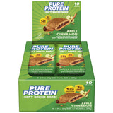 Pure ProteinSoft Baked Protein Bars – 12g Protein, 8g Fiber, Whole Grain Breakfast Bars, High Fiber, Individually Wrapped Protein Snacks for On-the-Go – 10 Count