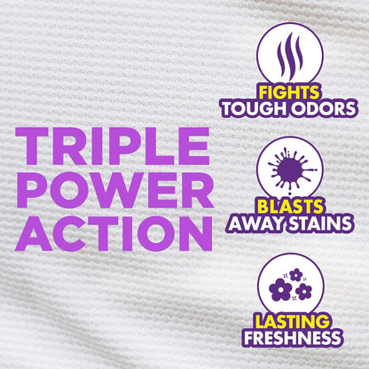 ARM_&_HAMMER_Plus_OxiClean_Odor_Blasters_Fresh_Burst,_128_Loads_Liquid_Laundry_Detergent,_166.5_Fl_oz