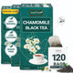 Chamomile + Black Tea - 120 Tea Bags (Pack of 3)