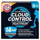 ARM & HAMMER Clump & Sea, Easy Clean Technology with No Scrubbing, 14-Day Odor Control