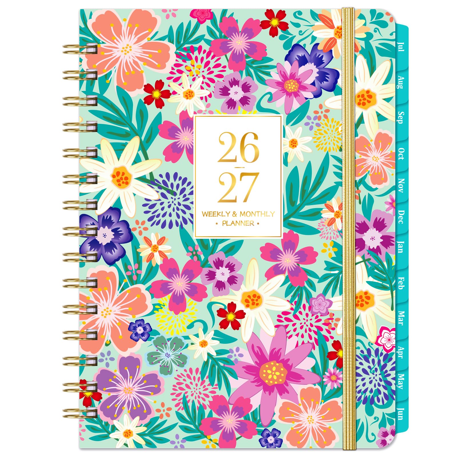 Planner 2026-2027 - Planner 2026-2027 Daily Weekly and Monthly, July 2026 - June 2027, 6.3’’ × 8.4’’, Inner Pocket, Hardcover, Perfect Daily Organizer