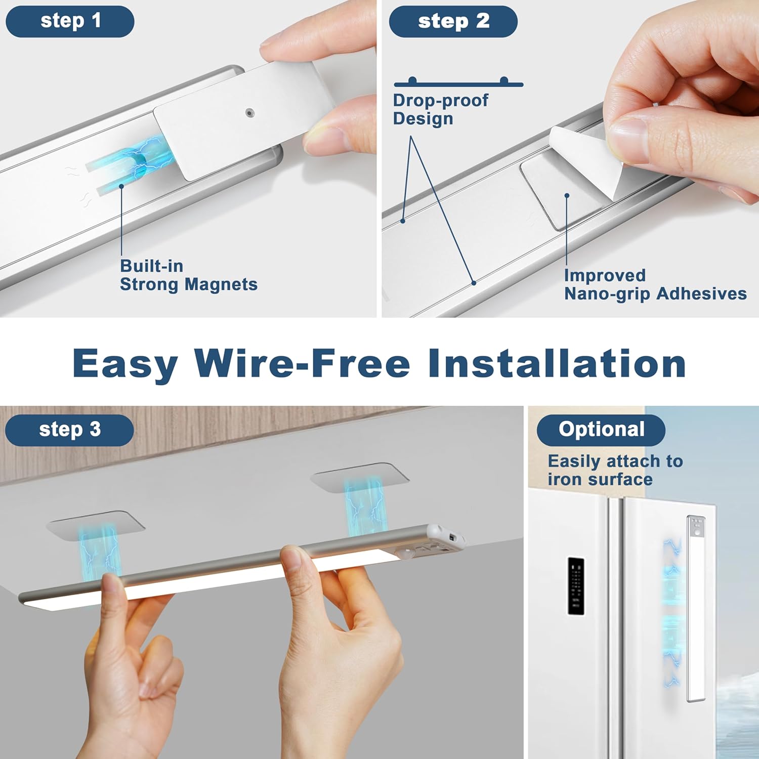 BLS_10inch_Under_Cabinet_Lights,_40_LED_Closet_Lights,_Motion_Sensor_Light_Indoor,_Battery_Operated_Lights,_1800mah_USB_C_Rechargeable_Under_Cabinet_Lighting,_Magnetic_Night_Light_for_Kitchen_(2_Pack)