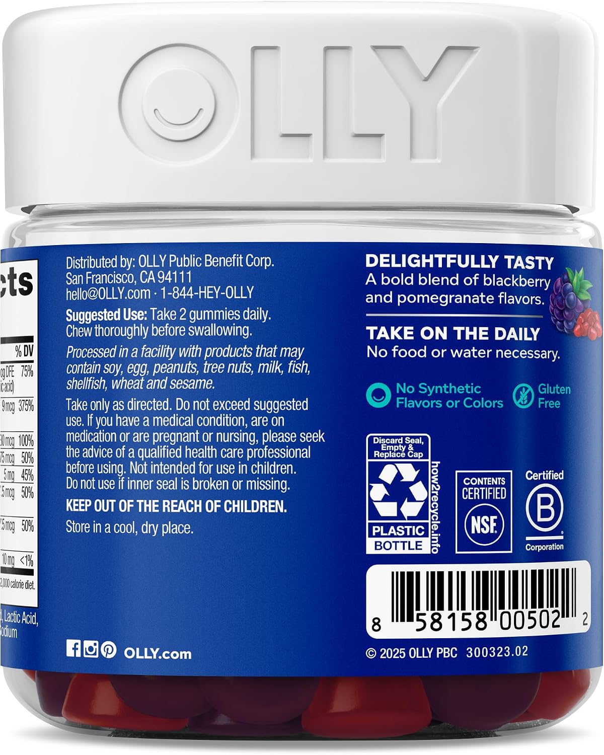 OLLY_Men's_Multivitamin_Gummy,_Vitamins_A,_C,_D,_E,_B,_Zinc,_Blackberry_Flavor,_45_Day_Supply_-_90_Count