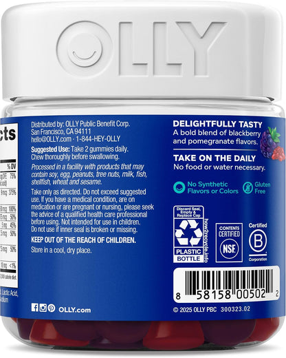 OLLY_Men's_Multivitamin_Gummy,_Vitamins_A,_C,_D,_E,_B,_Zinc,_Blackberry_Flavor,_45_Day_Supply_-_90_Count