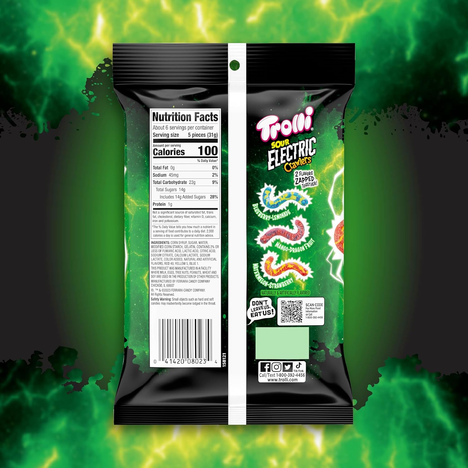 Trolli_Electric_Crawlers_Candy,_6.3_Ounce_Bag