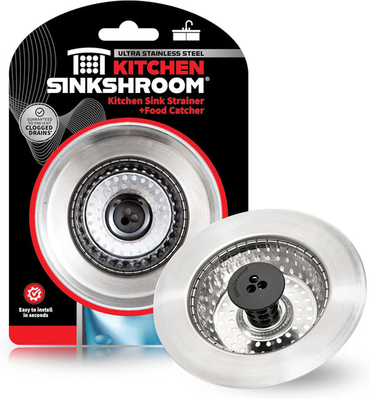 Kitchen_SinkShroom_Revolutionary_Clog-Free_Stainless_Steel_Sink_Strainer,_Chrome_gray