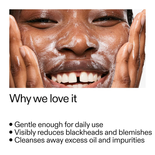 The_INKEY_List_Salicylic_Acid_Cleanser_-_Daily_Exfoliating_Cleanser_with_2%_Salicylic_Acid_&_Zinc_PCA,_Unclogs_Pores,_Anti_Acne,_Reduces_Blackheads_&_Excess_Oil_for_Clearer_Skin